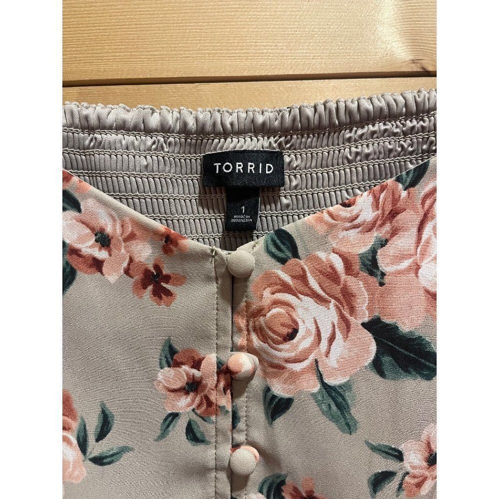 Torrid Georgette Button-Front Cami 1x - image 2